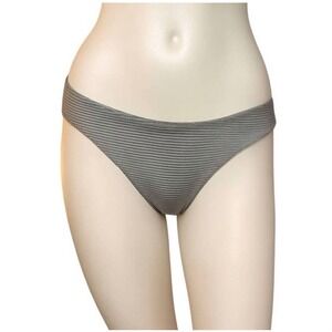 Rumer the Label NWT Rosa Bikini Pant Seafoam Ribbed Swimwear Bottoms Size‎ M